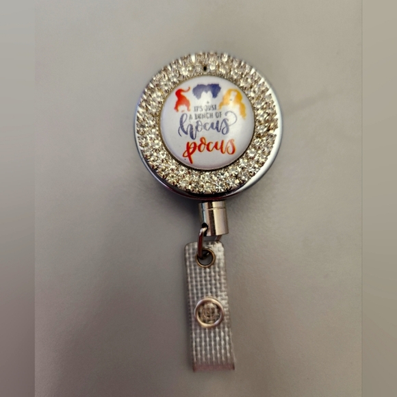 Badge reel-Its Just A Bunch of Hocus Pocus - Picture 1 of 2